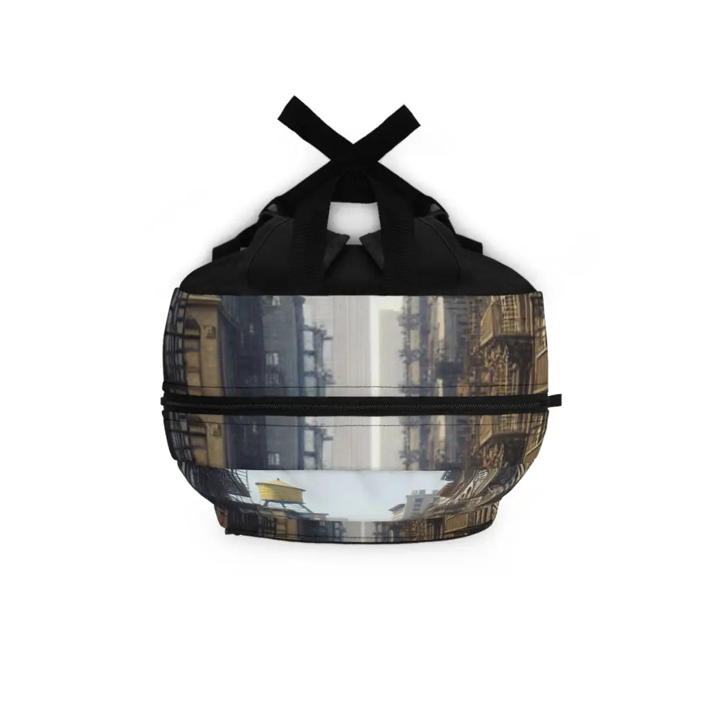 Quiet Street Scene Backpack One size Bags