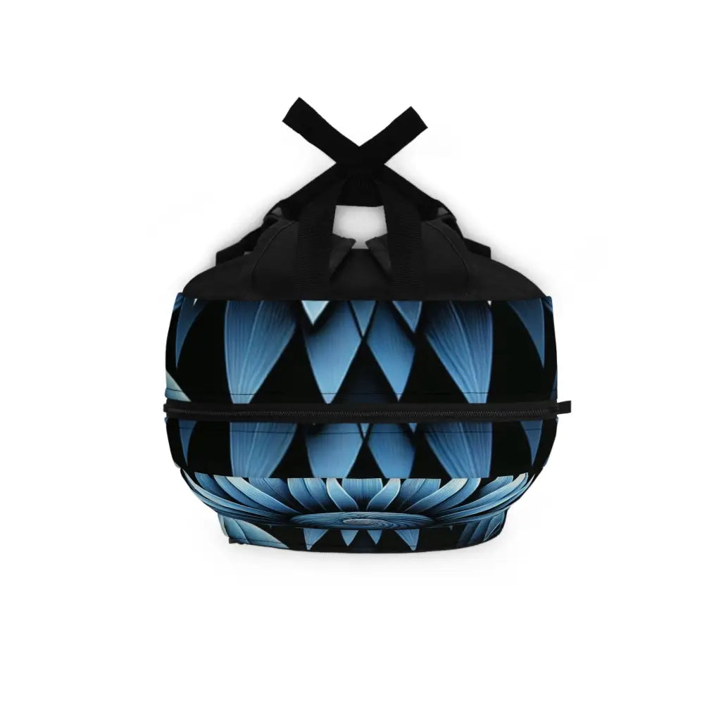 Radiant Blue Petals Backpack One size Bags