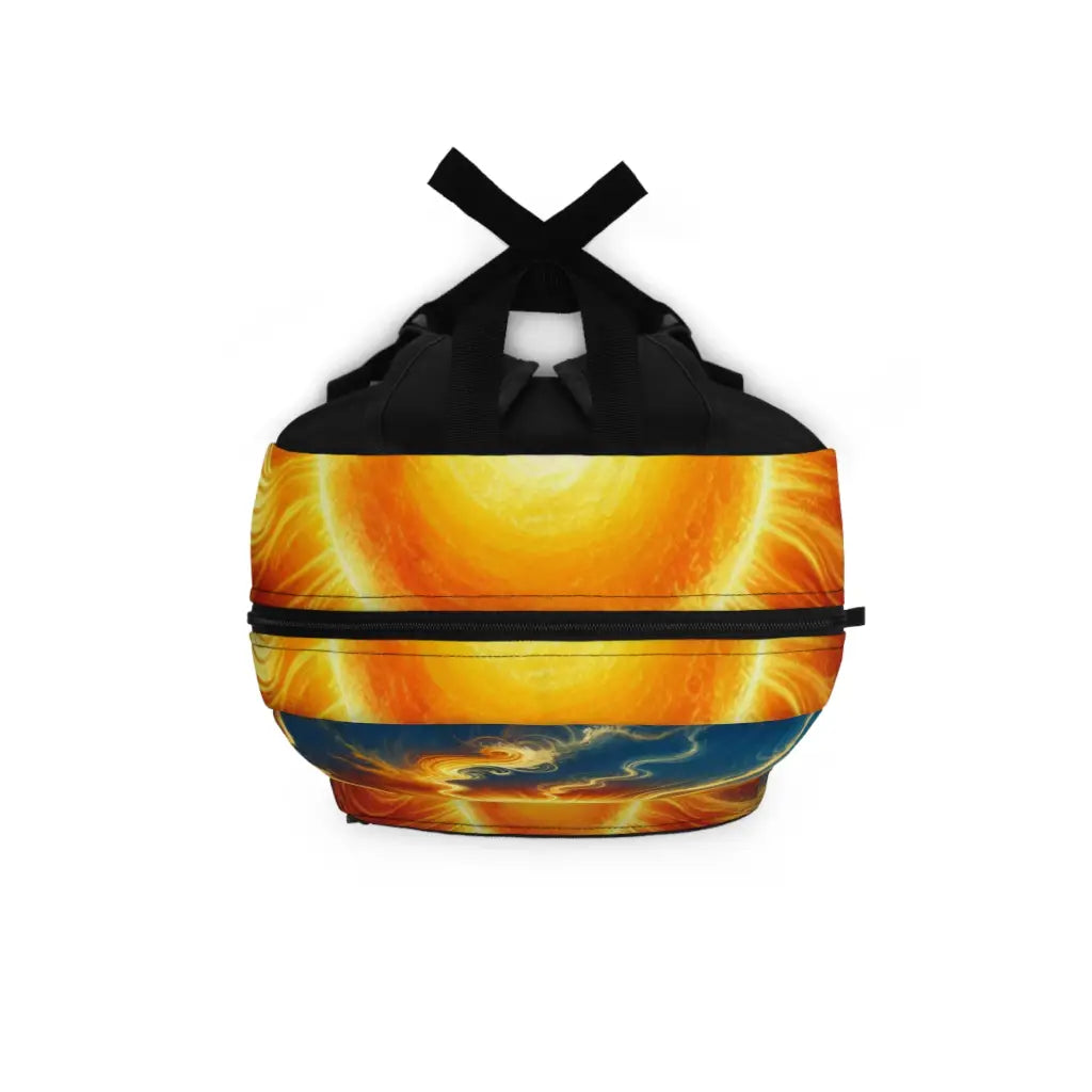 Radiant Swirl of Colors Backpack One size Bags