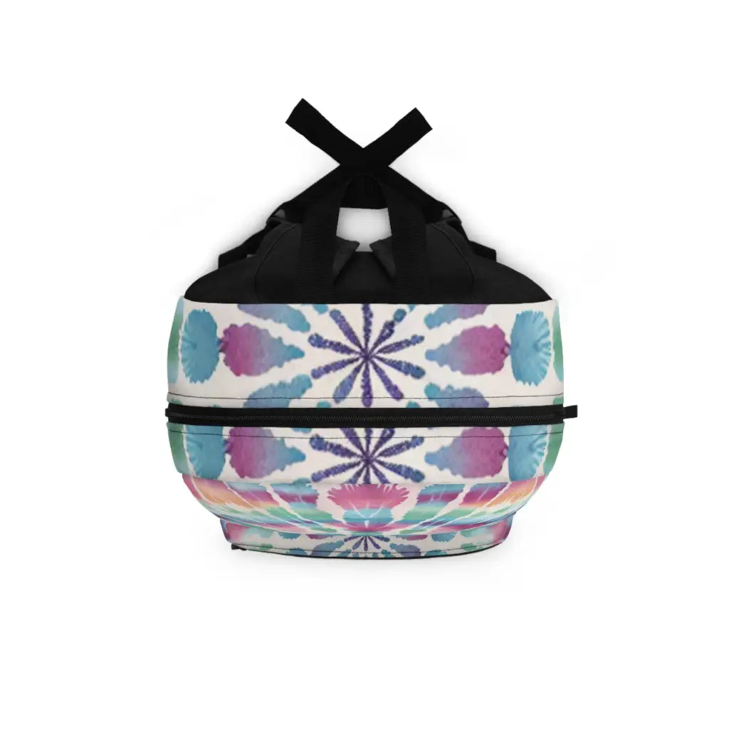 Radiating Watercolor Impressions Backpack One size Bags