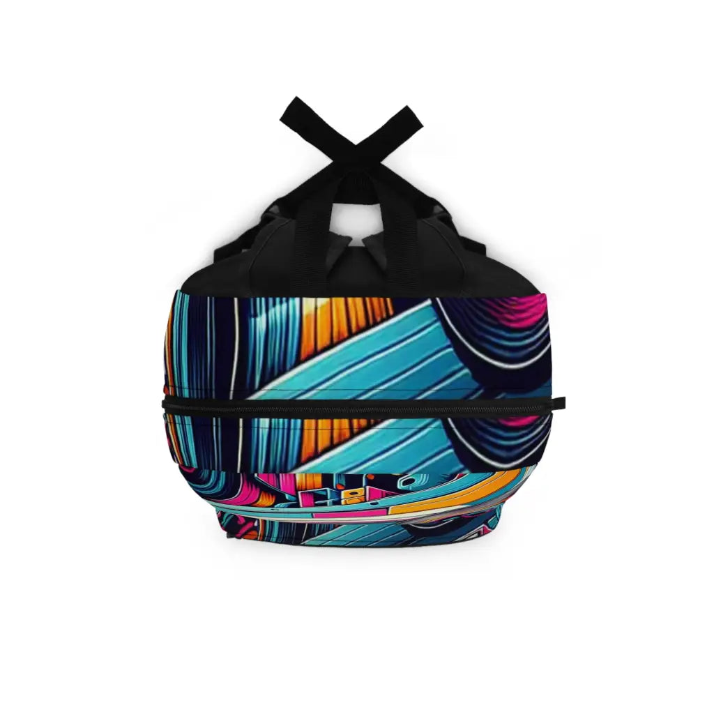 Retro Tape Mechanica Backpack One size Bags