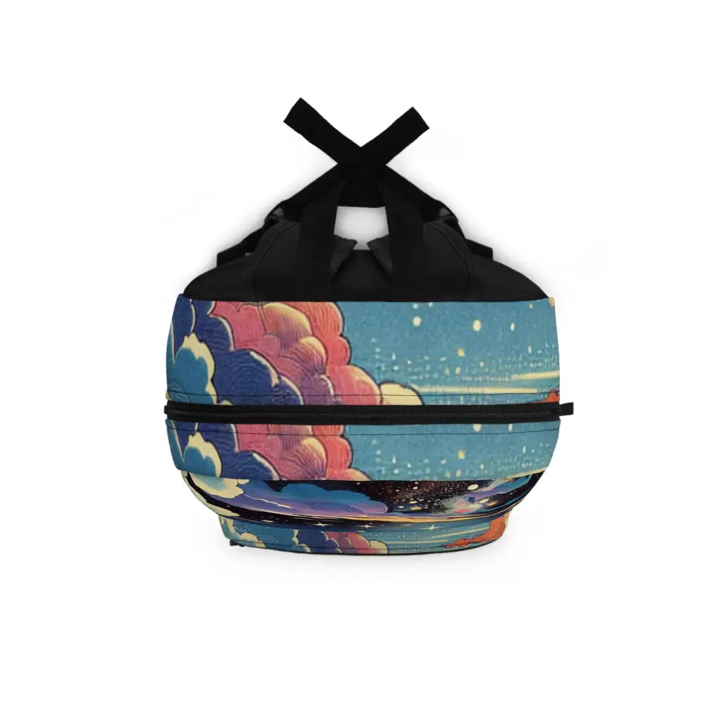 River Under Celestial Glow Backpack One size Bags