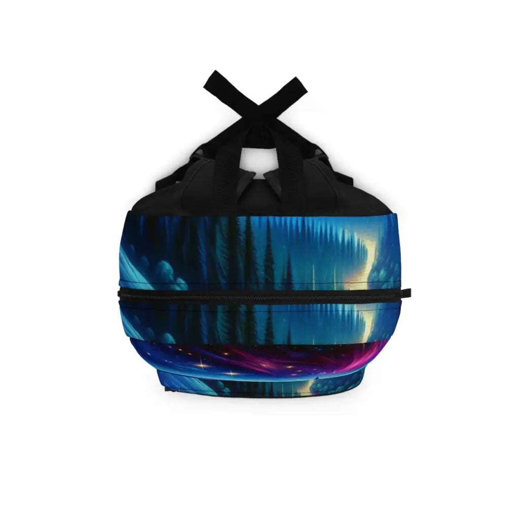 River under Starlit Sky Backpack One size Bags