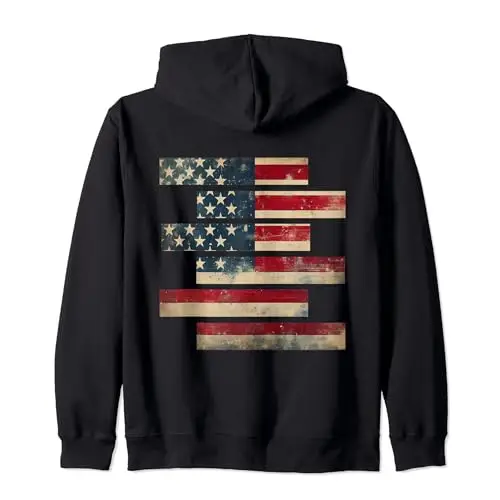 Rustic Timeless Patriotic Threads of Stripes and Patriotism