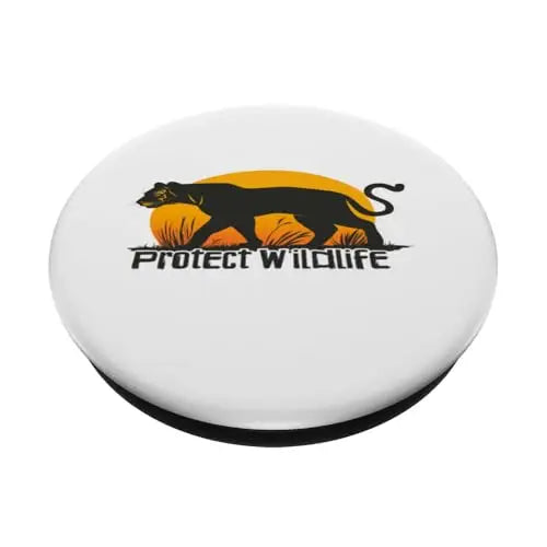 Shadow Guardian: Wildlife Protection PopSockets Swappable