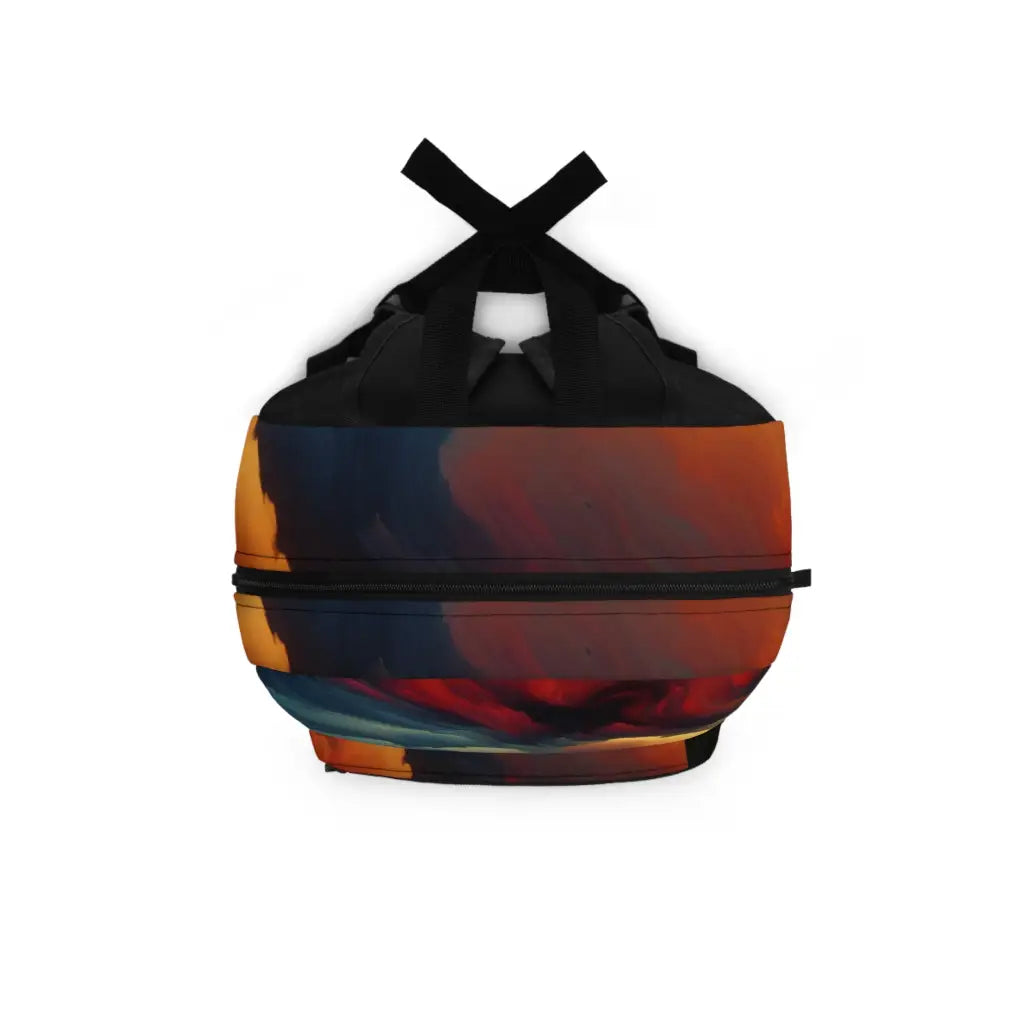 Silhouette on the Cliff Backpack One size Bags