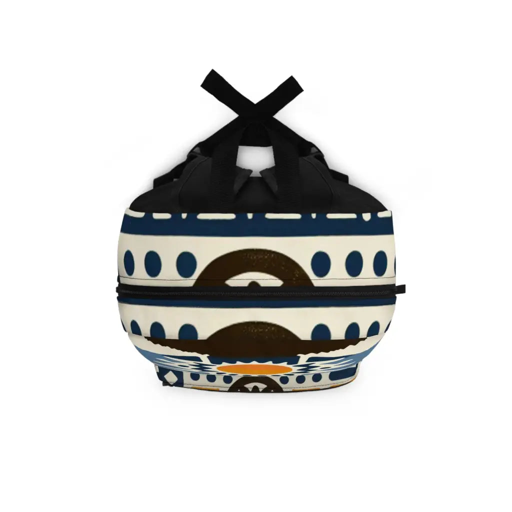 Solar Tradition Woven in Abstract Backpack One size Bags