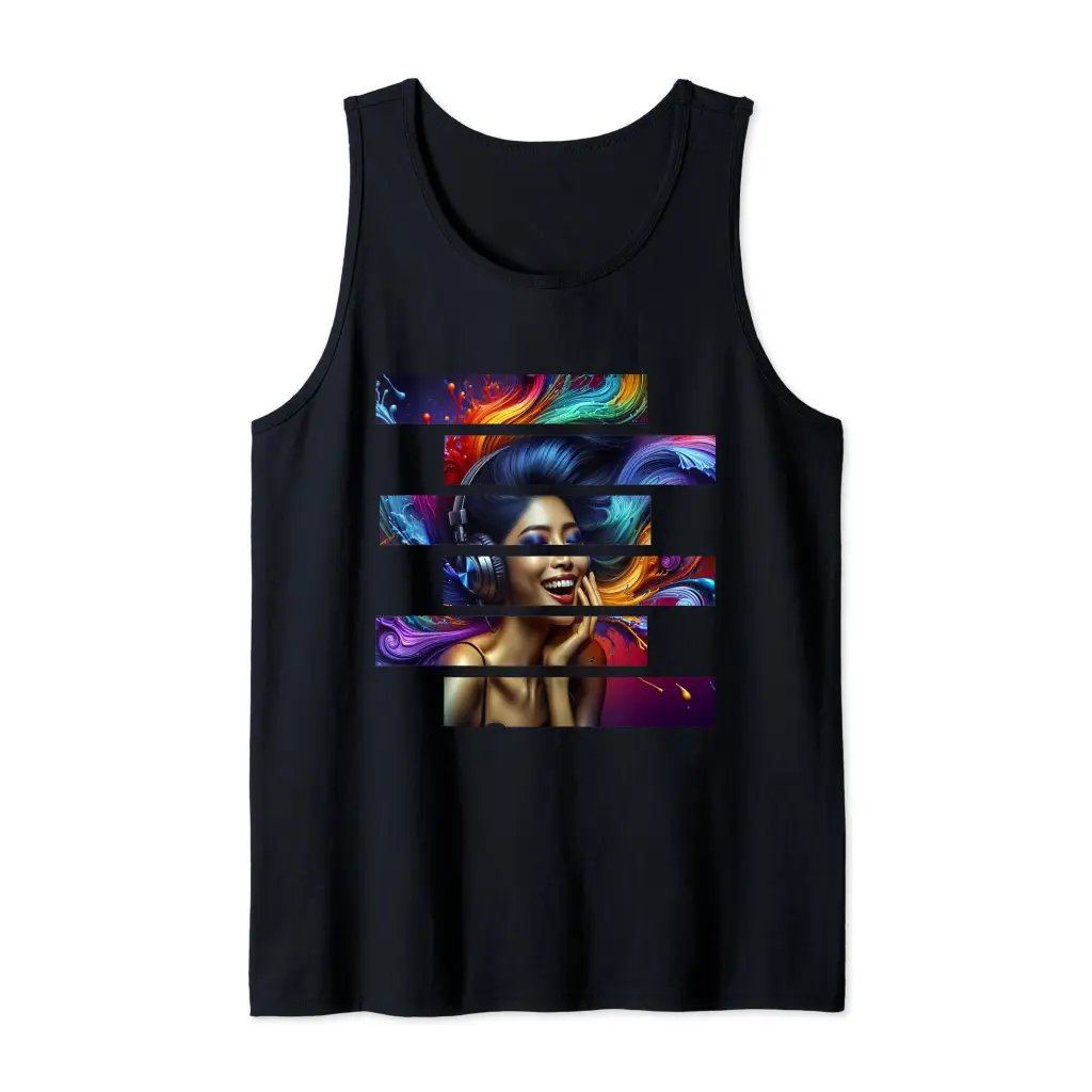 Sonic Bliss Harmonic Waves Tank Top Apparel