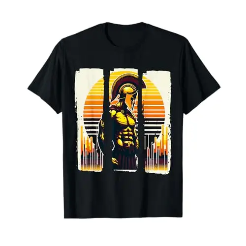 Spartan Sunset: Warrior’s Legacy T Shirt Apparel