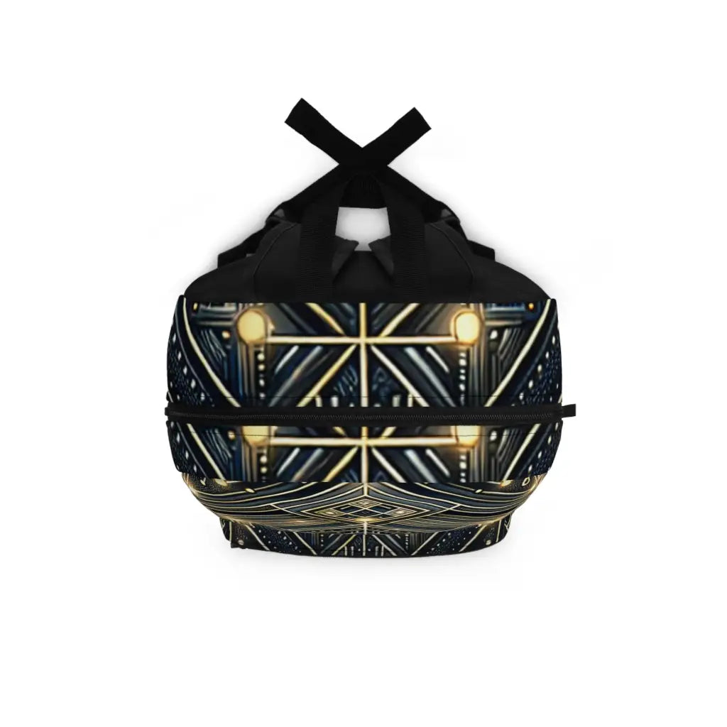 Starlit Patterns in Geometric Design Backpack One size Bags