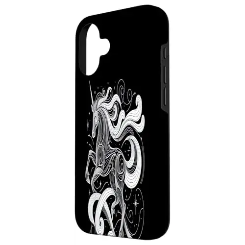 Stellar Grace: The Cosmic Unicorn Case (iPhone Select