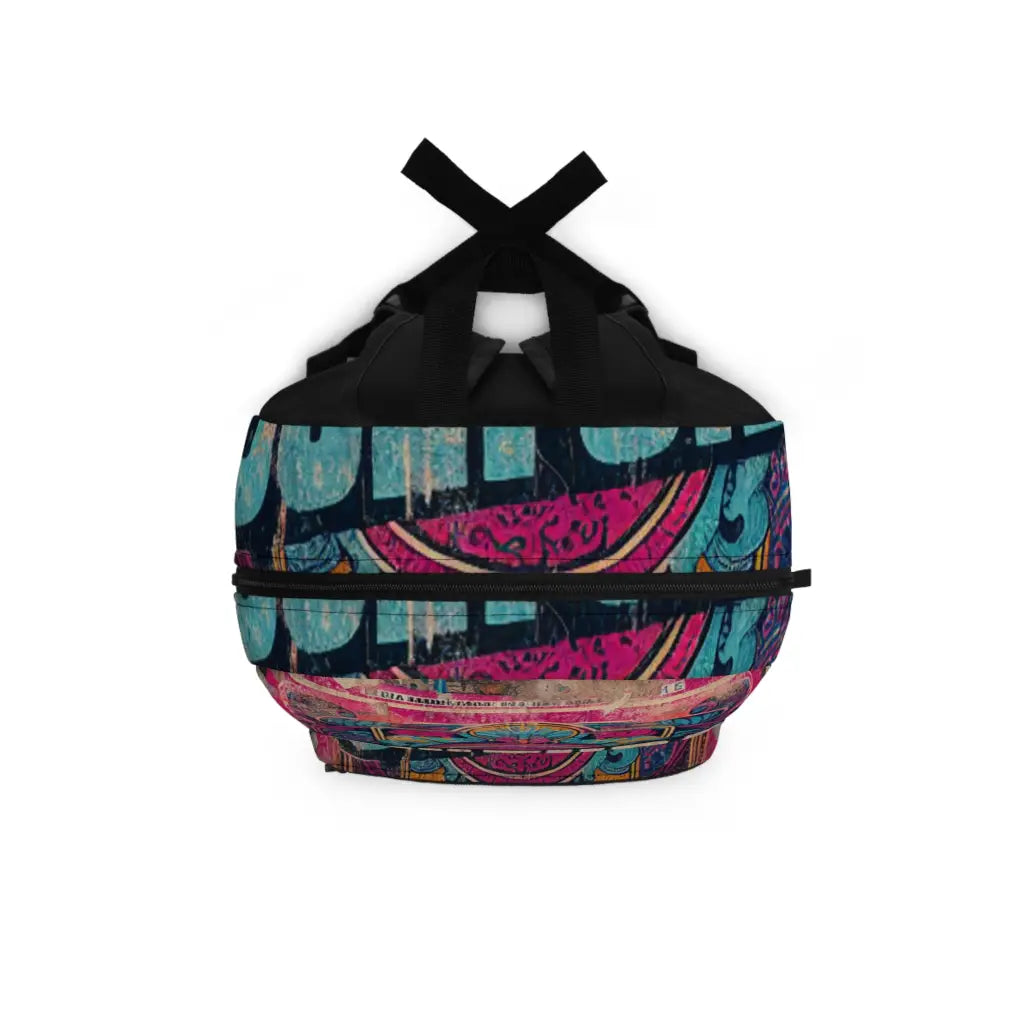 Street Art Display in the City Backpack One size Bags