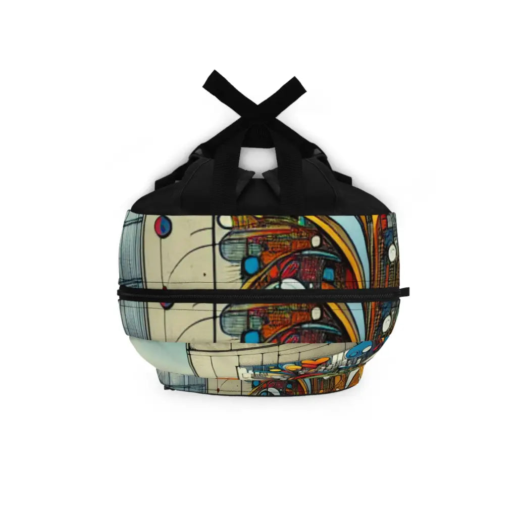 Street Art in Motion Backpack One size Bags