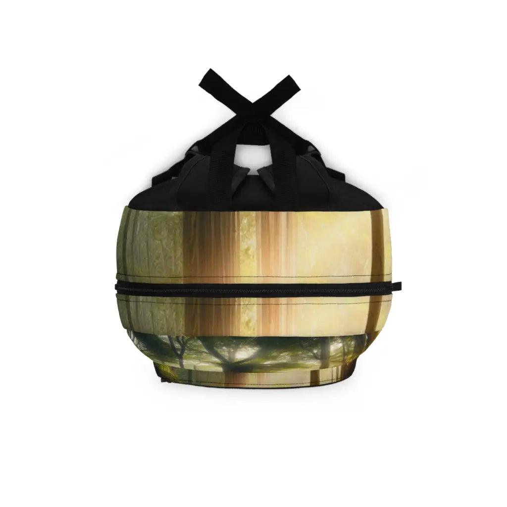 Sunbeam Through the Forest Ruins Backpack One size Bags