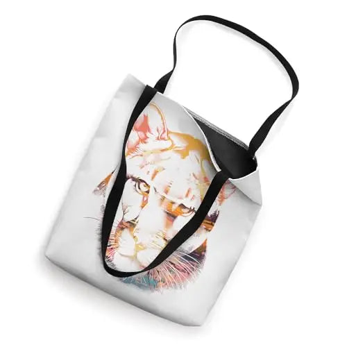 Sundown Stalker: Panther in the Wild Tote Bag Apparel