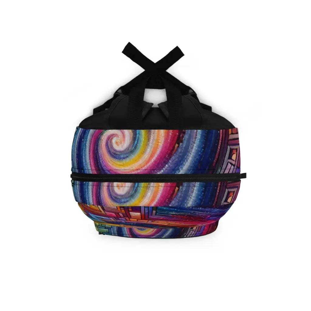 Swirling Mosaic of Wonder Backpack One size Bags