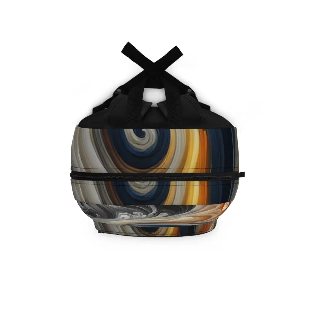 Swirling Tides of Color Backpack One size Bags