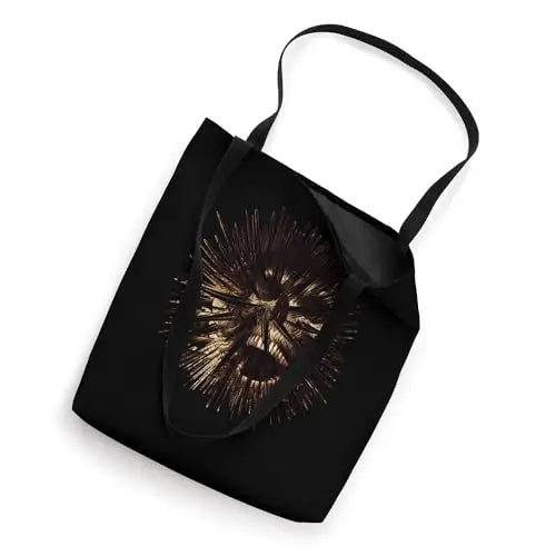 Thorned Reflection: The Mask of Vulnerability Tote Bag