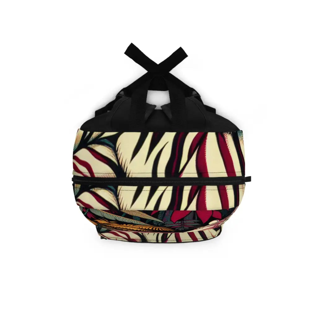 Tiger in the Garden Backpack One size Bags