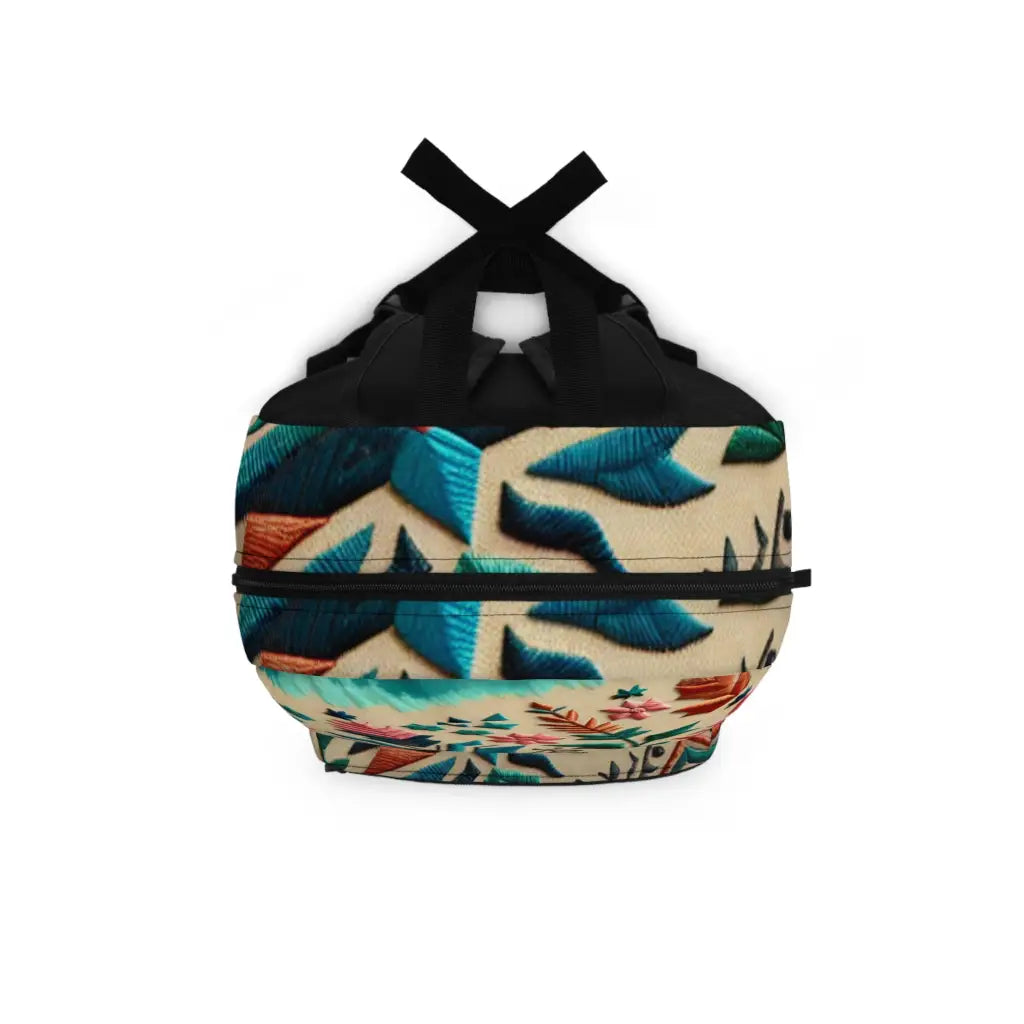 Traditional Textile Patterns Backpack One size Bags