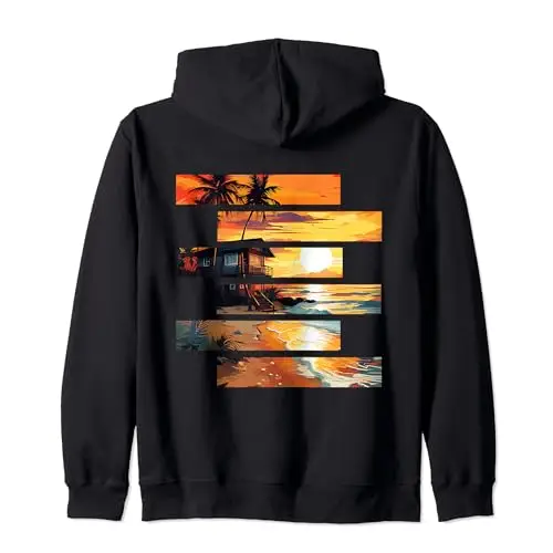 Tropical Sunset: A Digital Escape into Tranquil Serenity