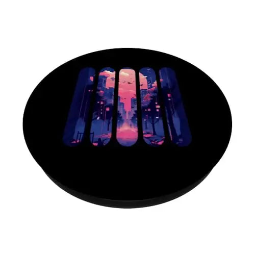 Twilight City: Fragmented Skyline Serenity PopSockets