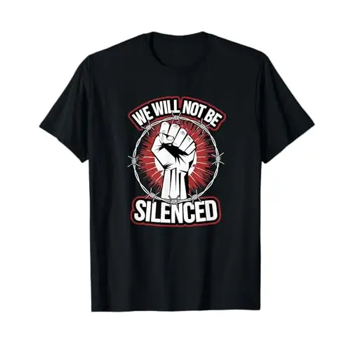 Unyielding Voice: The Power of Resistance T Shirt Apparel