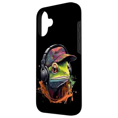 Urban Drip Hustle: The Hip Hop Frog Case (iPhone Select