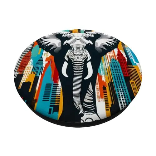 Urban Giant: The Spirit of the Elephant PopSockets
