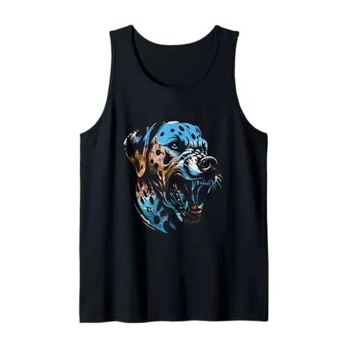 Urban Sentinel: The Watchful Guardian Tank Top Apparel