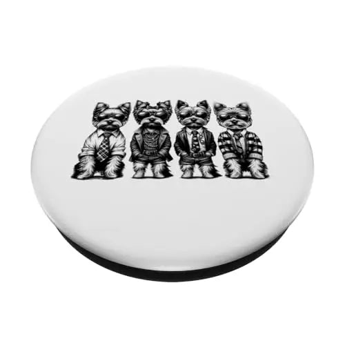 Urban Terriers Hustlers: Hip Hop Pups in Drip PopSockets