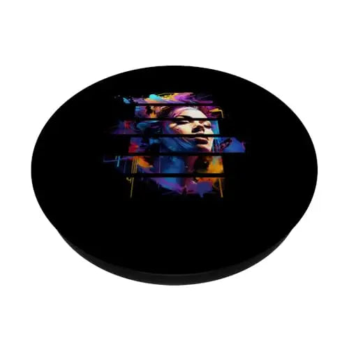 Vibrant Dreams: Abstract Fragmented Vision PopSockets
