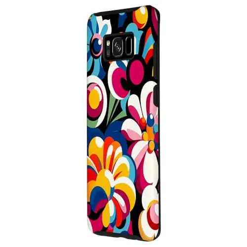 Vibrant Floral Delight: A Colorful Display of Blooms Case