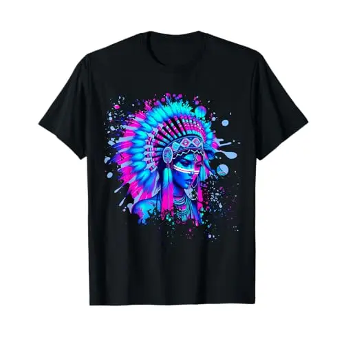 Vibrant Warrior: Spirit of Strength T Shirt Apparel