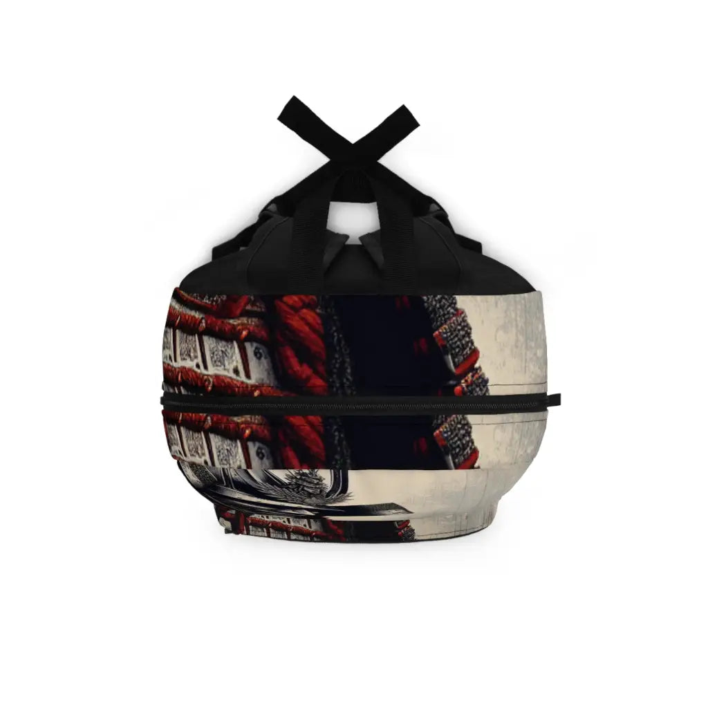 Warrior in Crimson Armor Backpack One size Bags