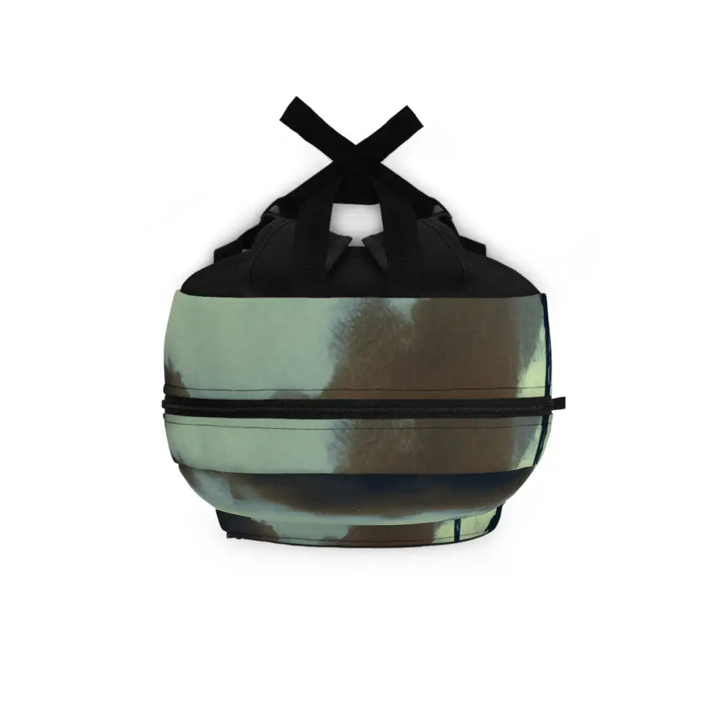 Warrior in Fiery Landscape Backpack One size Bags