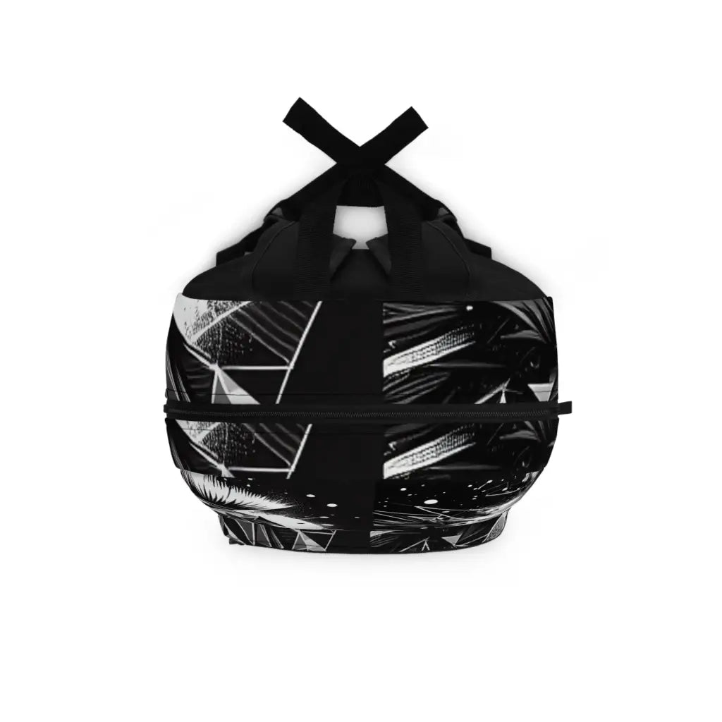 Warrior in Geometric Shades Backpack One size Bags