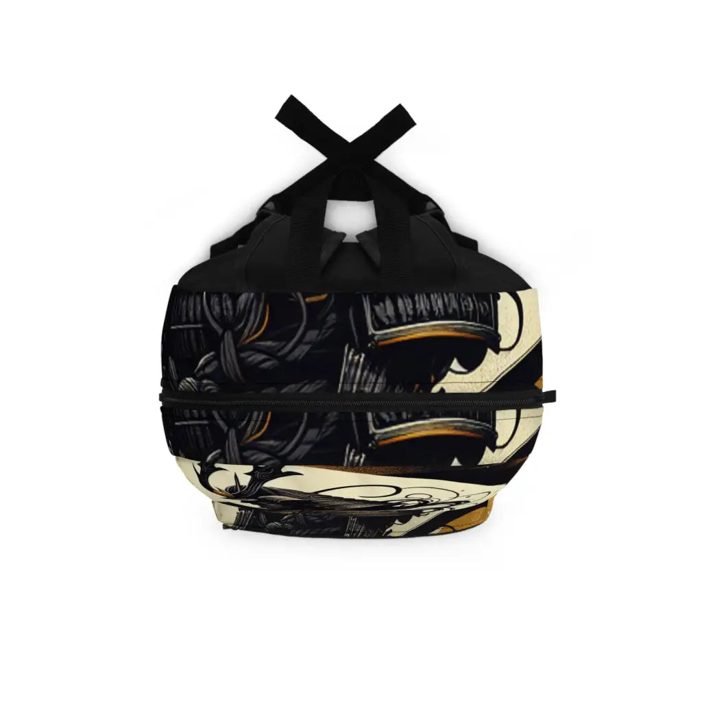 Warrior in Shadow and Light Backpack One size Bags