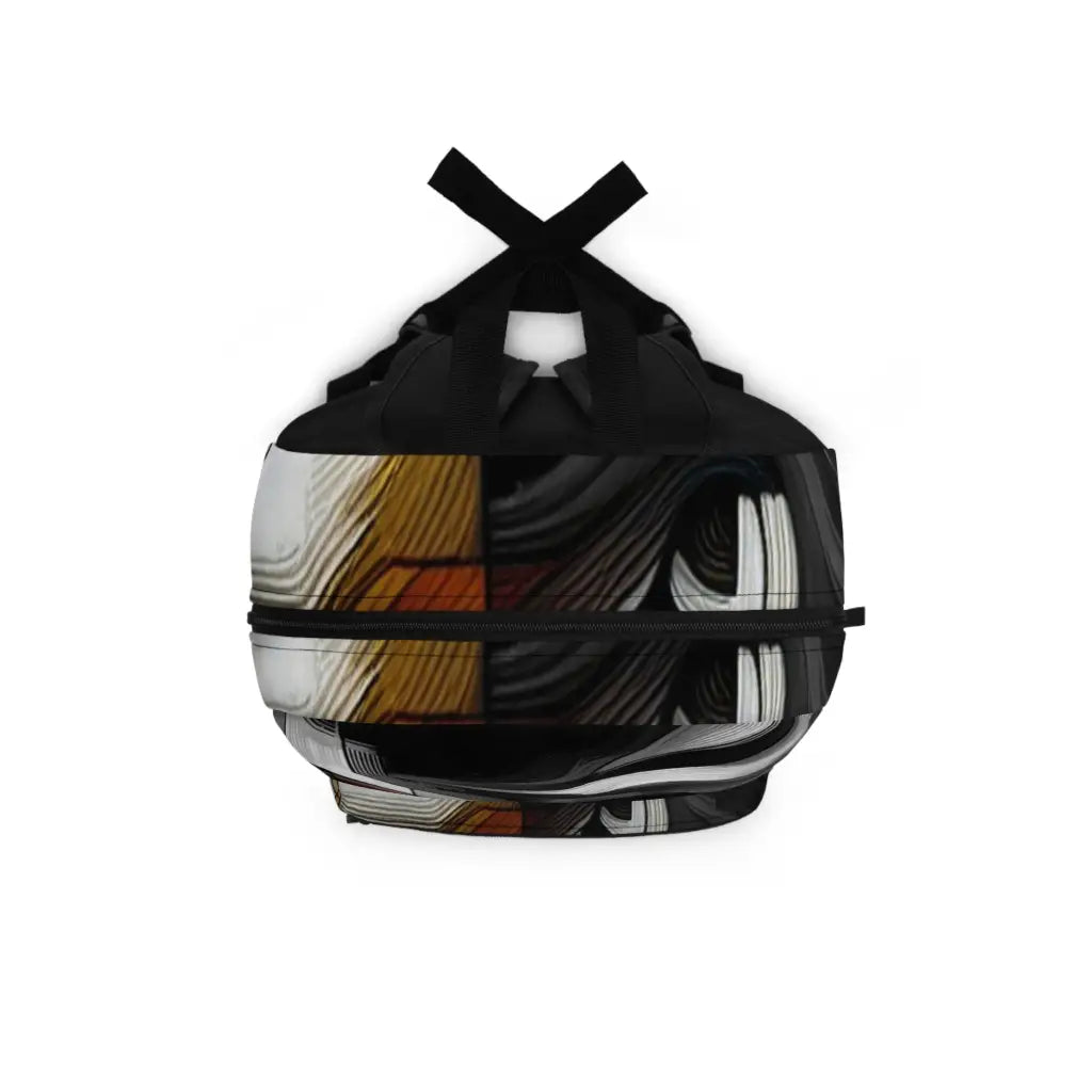 Waves of Color and Abstraction Backpack One size Bags