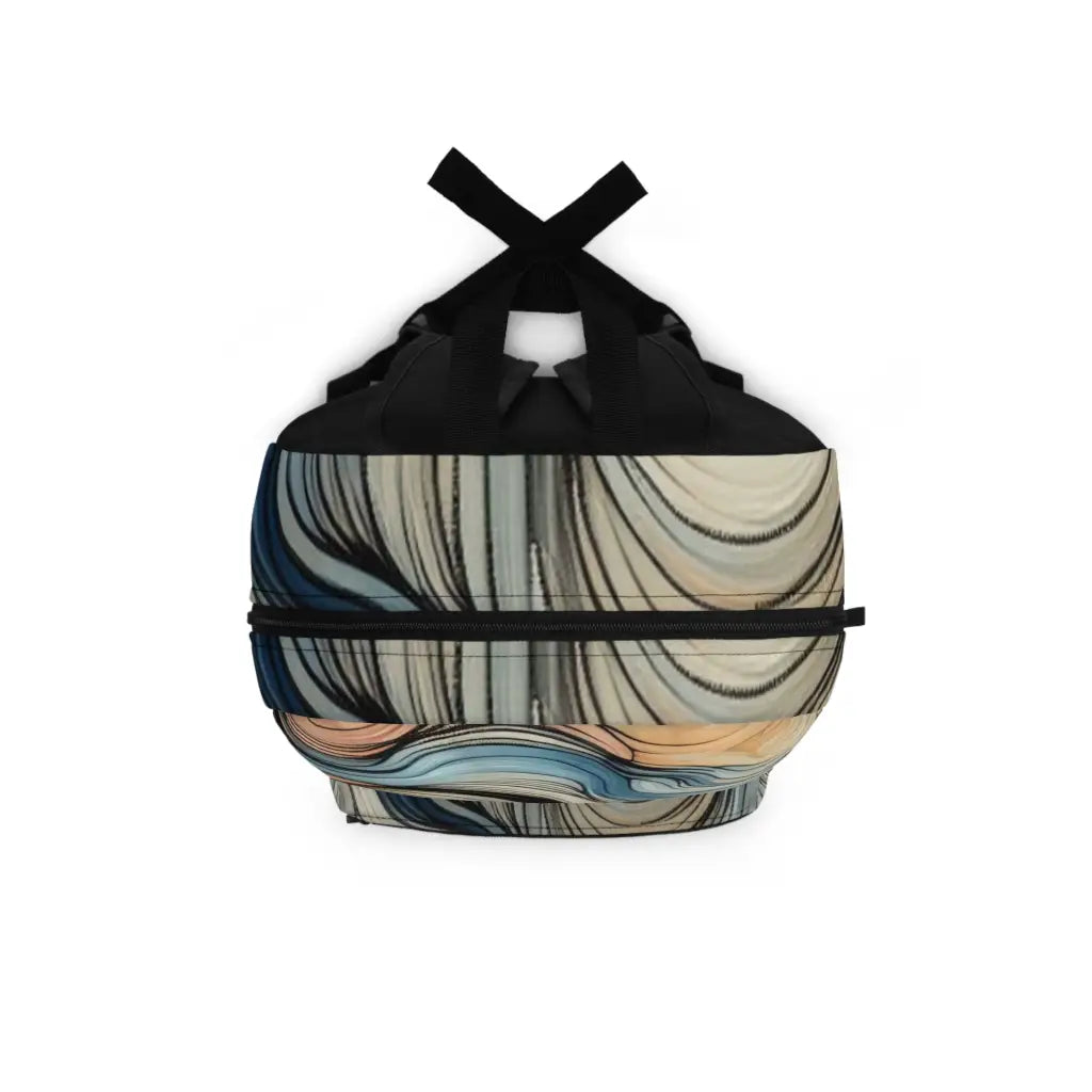 Waves of Color Fusion Backpack One size Bags