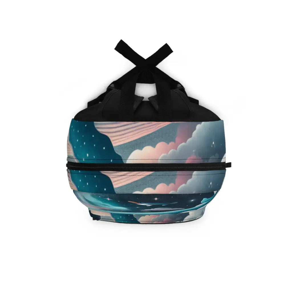 Whale in a Fantasy Sky Adventure Backpack One size Bags