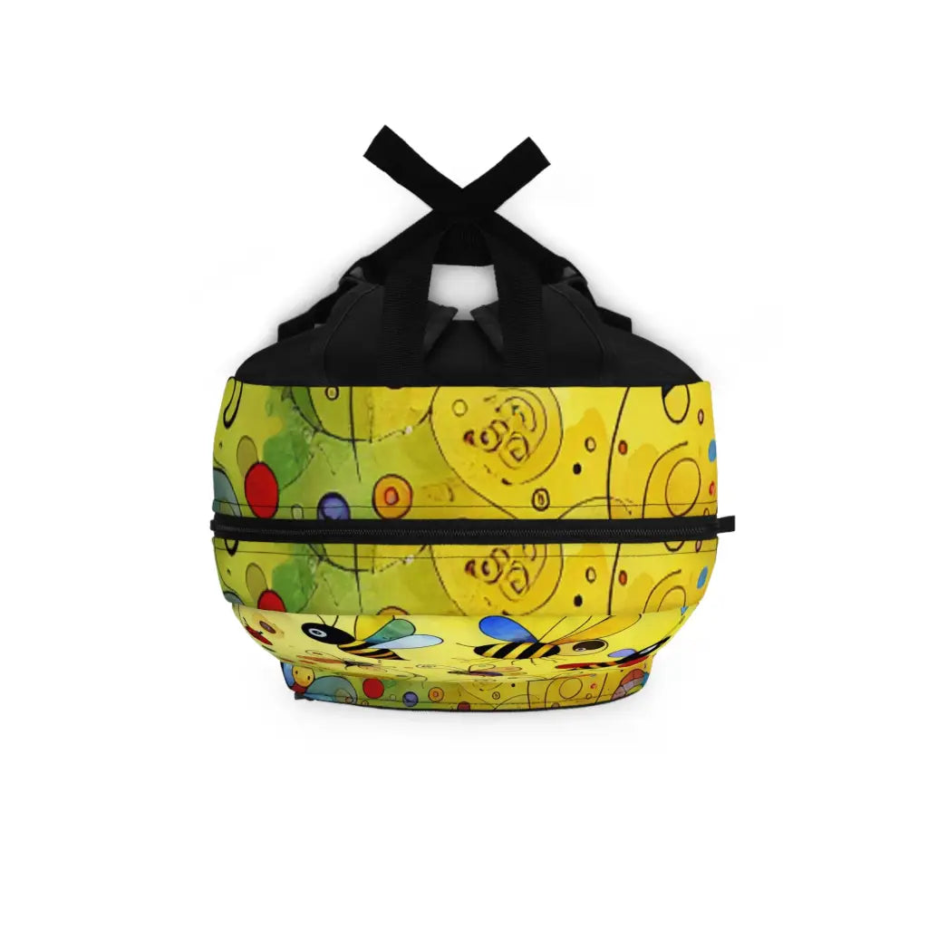 Whimsical Adventure in a Colorful World Backpack One size