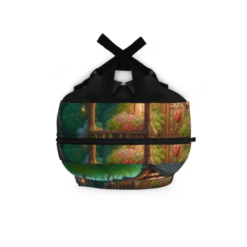 Whimsical Forest Retreat Backpack One size Bags