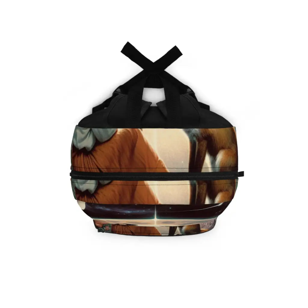 Whimsical Nighttime Encounter Backpack One size Bags