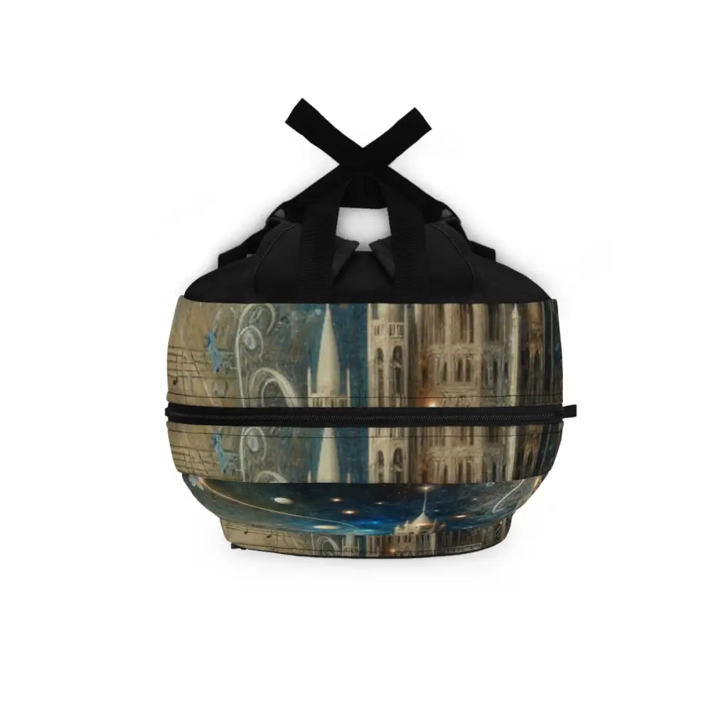 Whimsical Nocturne Collage Backpack One size Bags