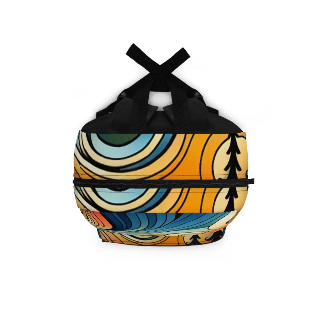 Whirling Colors of Nature Backpack One size Bags