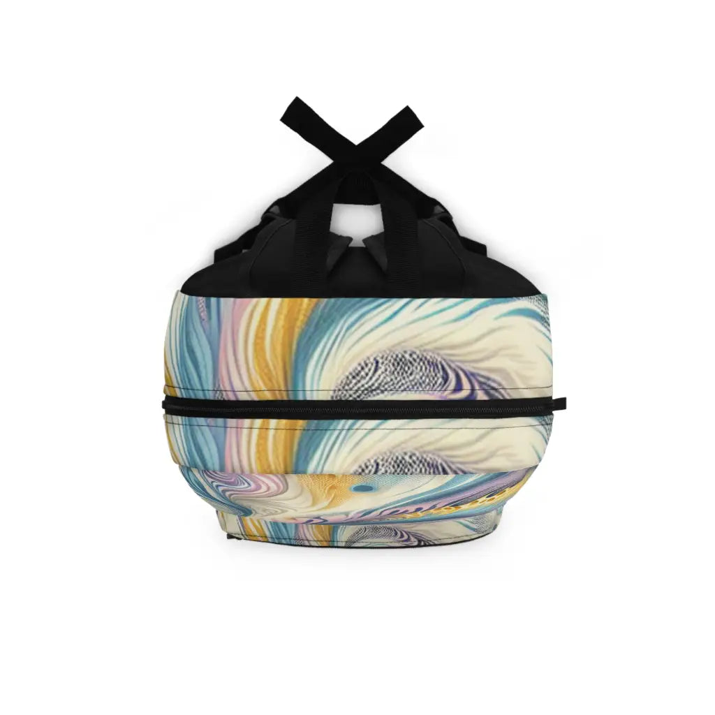 Whirling Pastel Imagination Backpack One size Bags