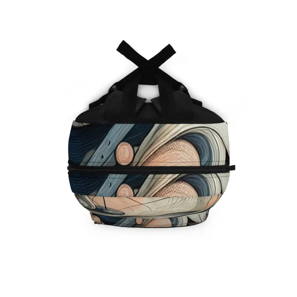 Whirling Patterns of Color and Motion Backpack One size Bags