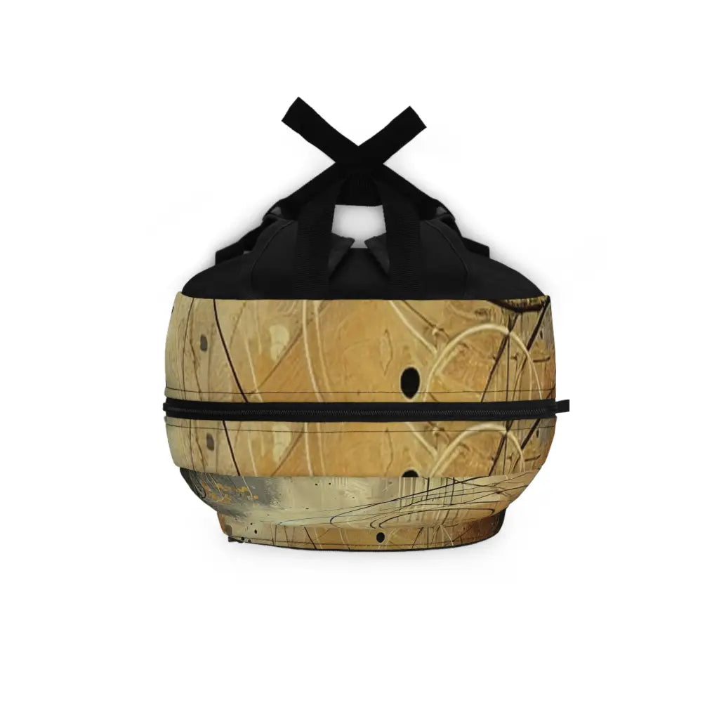 Whirling Patterns of Colorful Chaos Backpack One size Bags