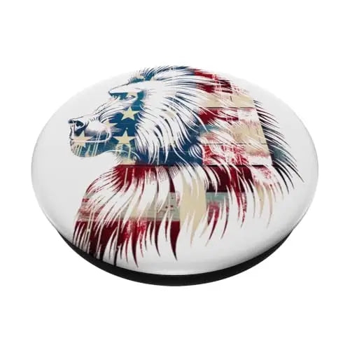 Wild Patriot: Celebrating Animal Patriotism PopSockets